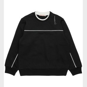 Marni Sweatshirt - Sort m. Hvid