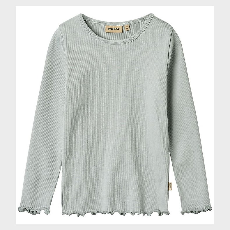 Wheat Bluse - Rib - Ida - Soft Rain