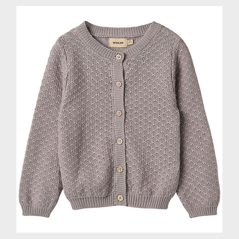 Wheat Cardigan - Strik - Magnella - Dusty Purple