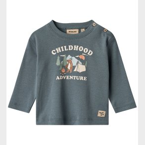 Wheat Bluse - Ray - Stormy Weather m. Print