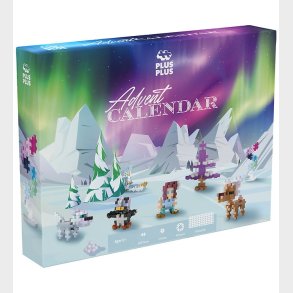 Plus-Plus Julekalender - Santa's Northern Lights Adventure - 24