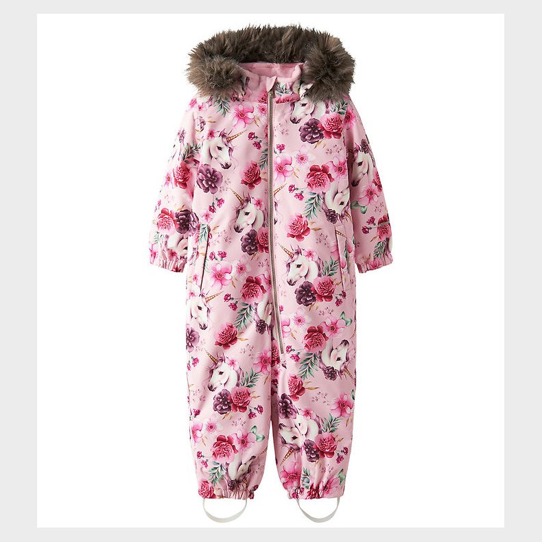 Name It Flyverdragt - NmfSnow10 - Noos - Parfait Pink/FLORAL UNI