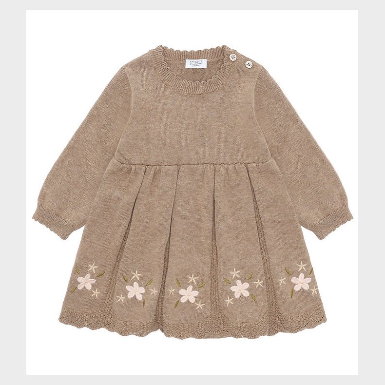 Hust and Claire Kjole - HCKlara - Strik - Biscuit