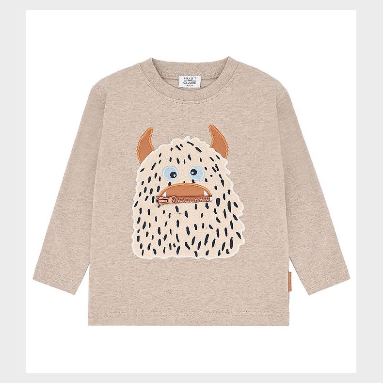 Hust and Claire Bluse - HCAnton - Biscut m. Monster