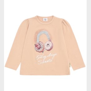 Hust and Claire Bluse - HCAlma - Rugby Tan m. Hovedtelefoner