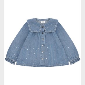 Hust and Claire Skjorte - HCKaroline - Blue Denim