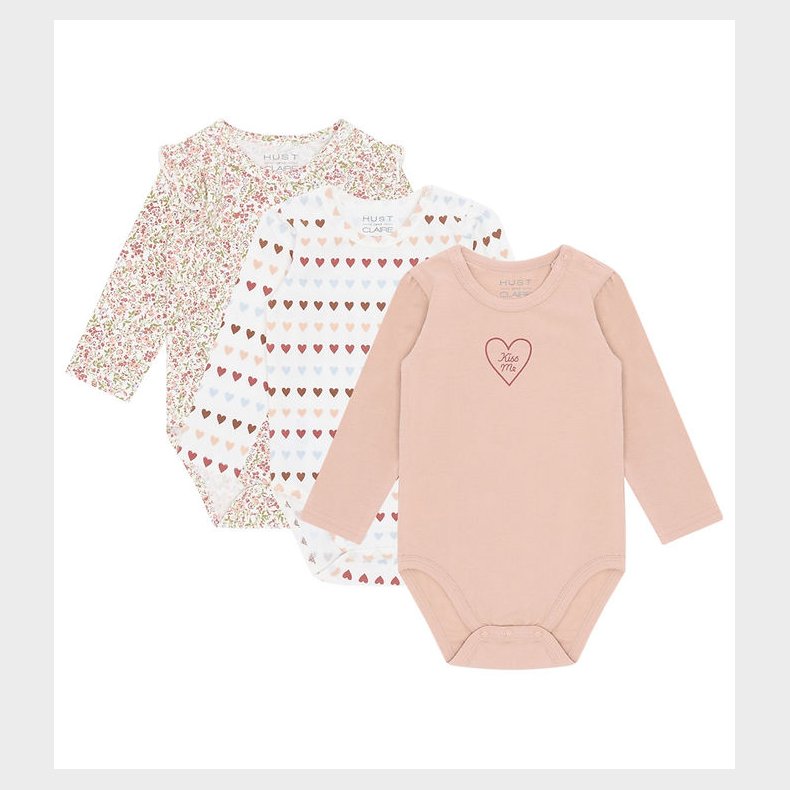 Hust and Claire Body l/ - 3-pak - HCBella - Tugby Tan