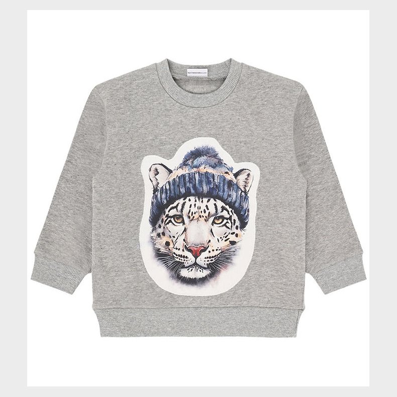 Hust and Claire Sweatshirt - HCSejer - Tile Grey Melange