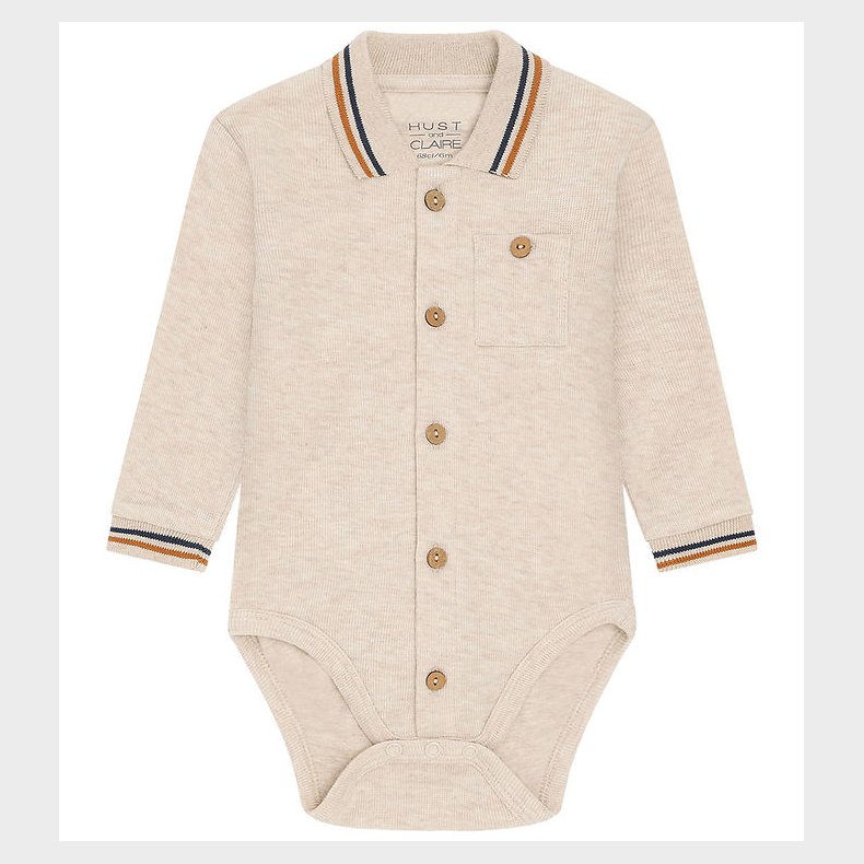 Hust and Claire Body l/� - HCBoye - Wheat Melange