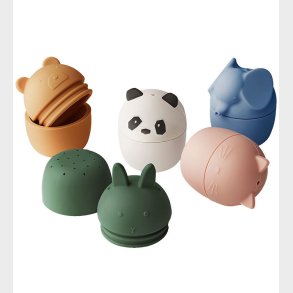 Liewood Badelegetj - Gaby - 5-pak - Creme De La Creme Multi Mix