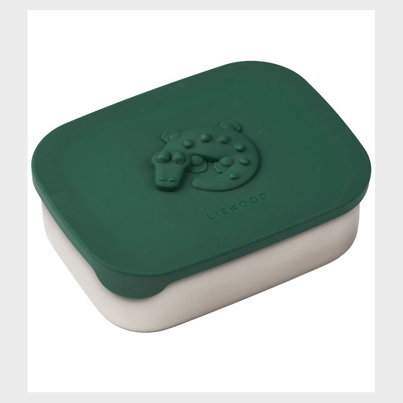 Liewood Madkasse - Silikone/Stl - Arthur - Garden Green m. Krok