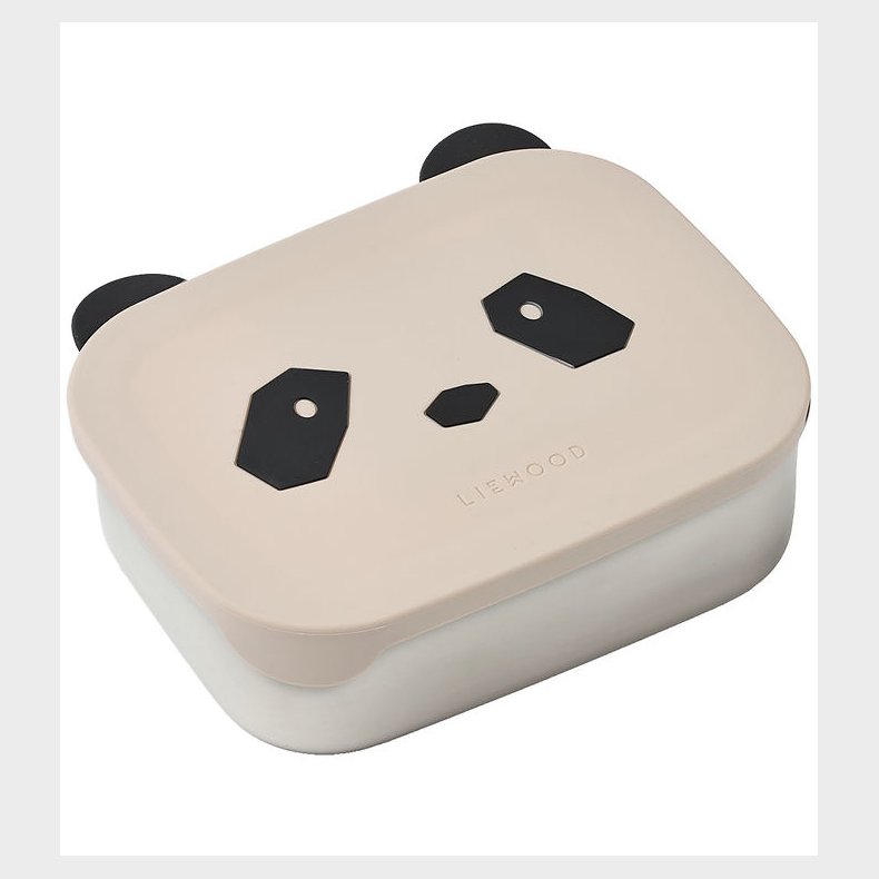 Liewood Madkasse - Silikone/St�l - Arthur - Sandy m. Panda