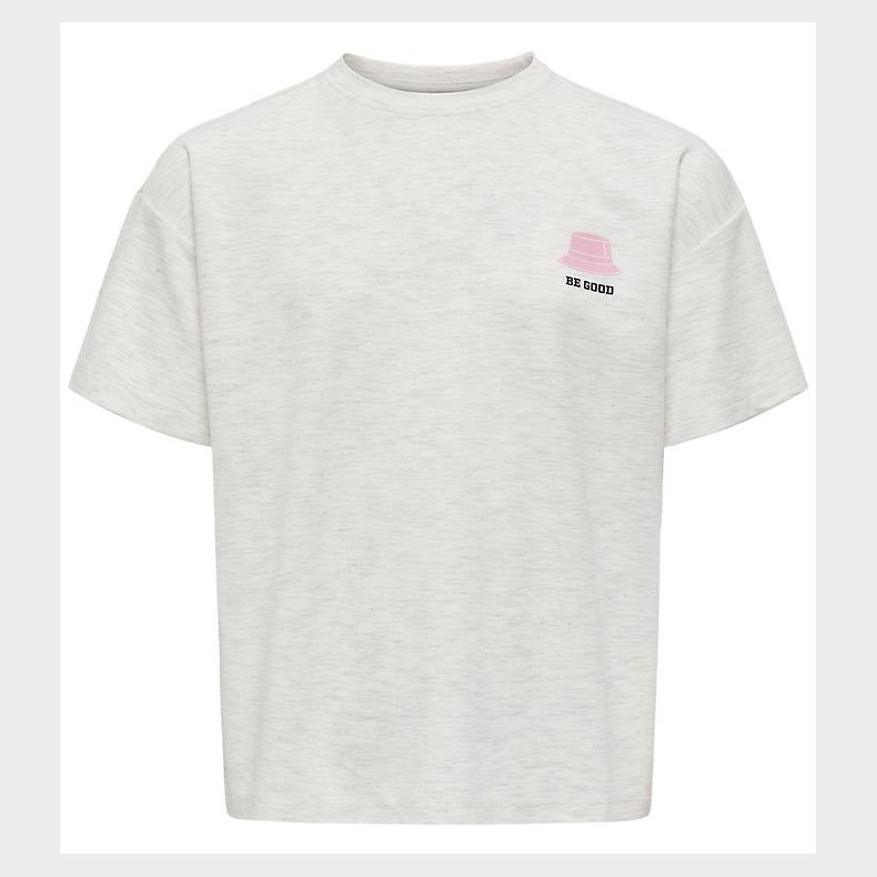 Kids Only T-Shirt - Noos - KogBillie - Light Grey Melange/Collag