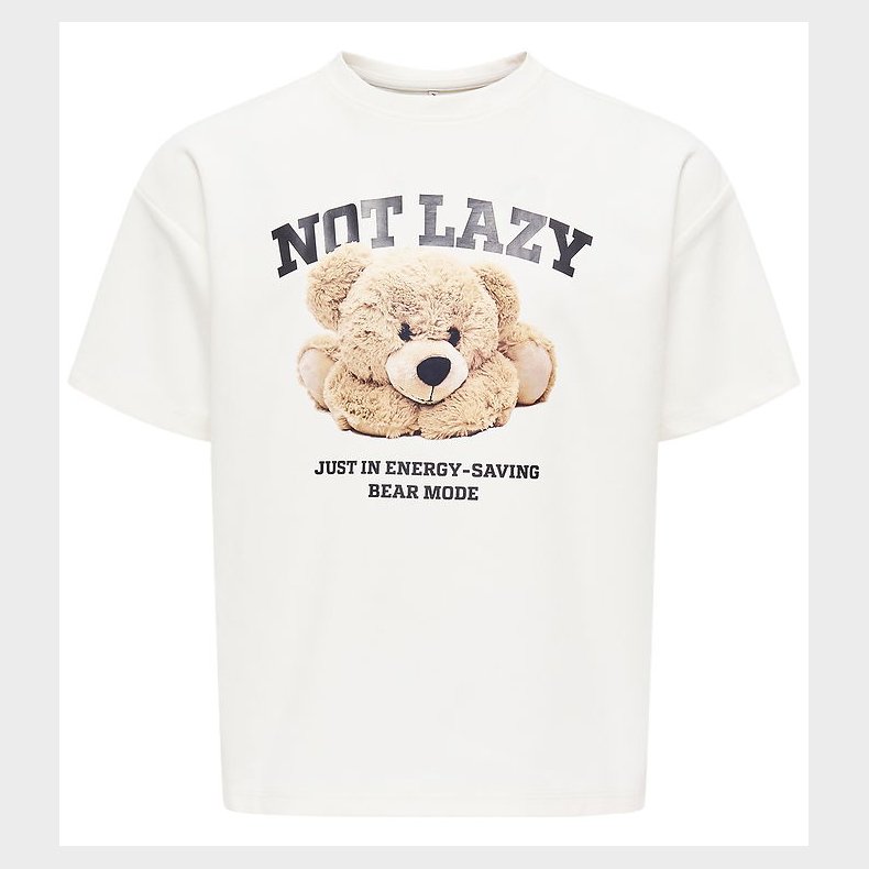 Kids Only T-Shirt - Noos - KogBillie - Cloud Dancer/Lazy