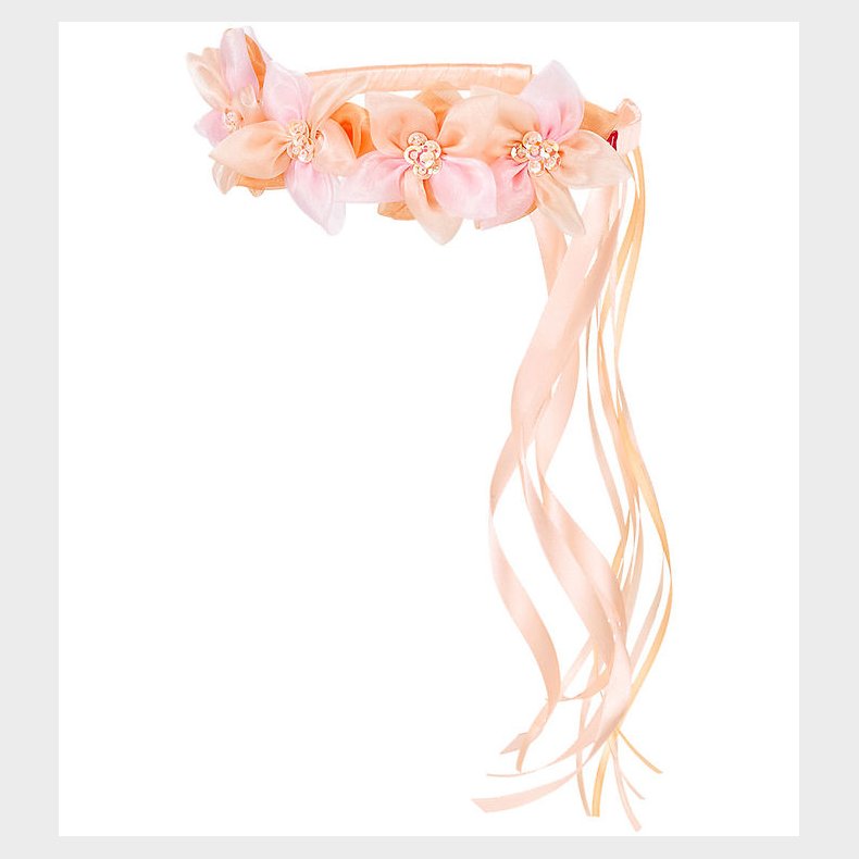 Souza Udkldning - Hrbnd - Blomster - Laksefarvet