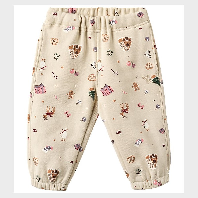 Wheat Sweatpants - Cass - Offwhite Holiday