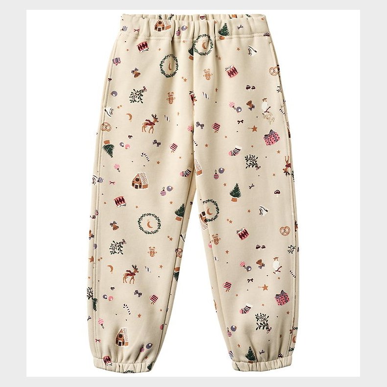 Wheat Sweatpants - Cass - Offwhite Holiday