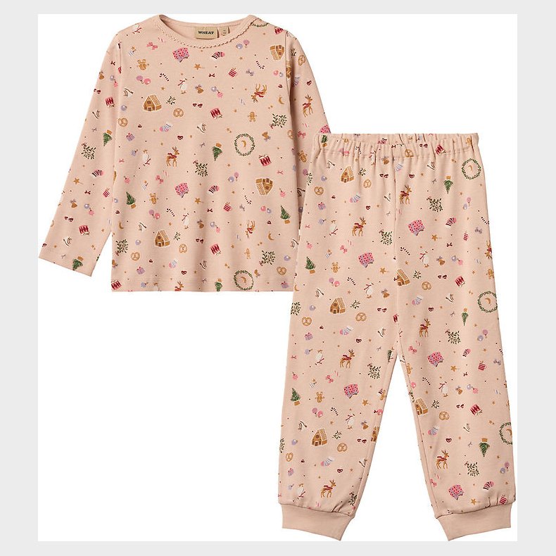 Wheat Natt�j - 2-delt - Mila - Rose Dust Holiday