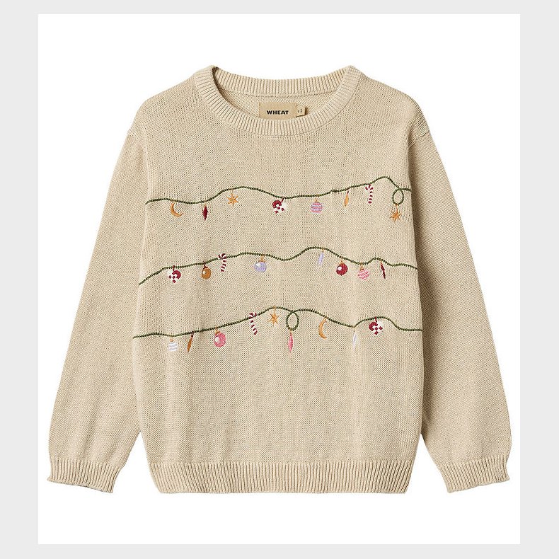 Wheat Bluse - Strik - Lisa - Offwhite