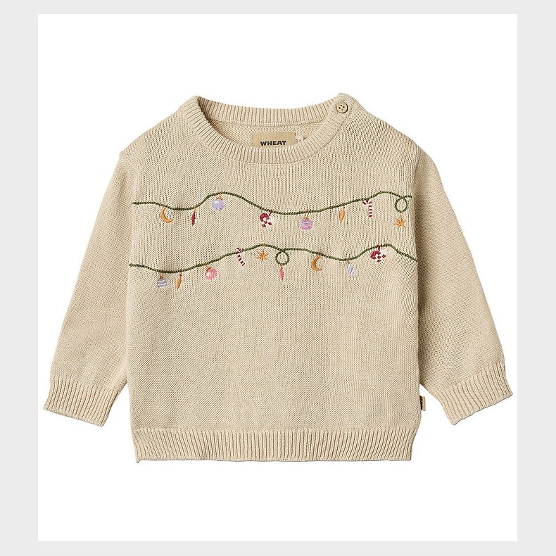 Wheat Bluse - Strik - Lisa - Offwhite