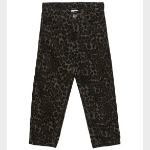 Minymo Fl�jlsbukser - AOP - Cord - Chocolate Chip