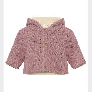 Minymo Cardigan - m. Teddy - Woodrose