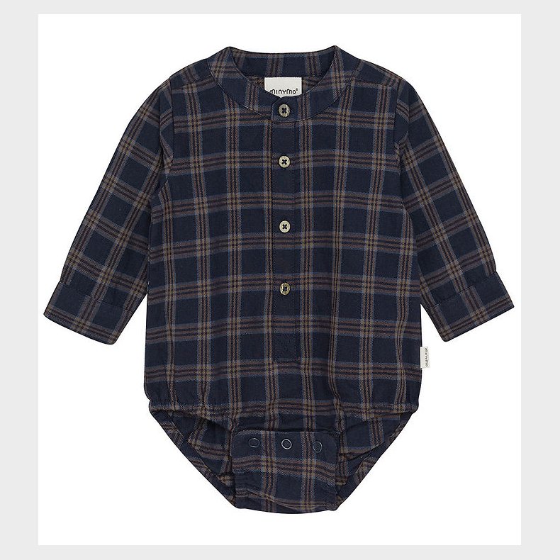 Minymo Skjortebody l/� - Parisian Night