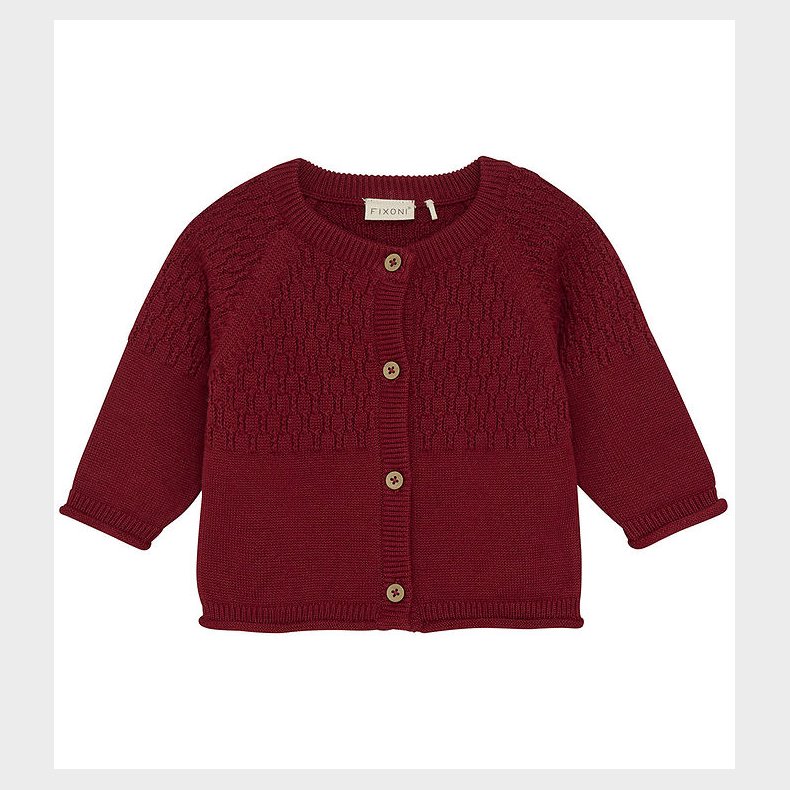Fixoni Cardigan - Strik - Syrah