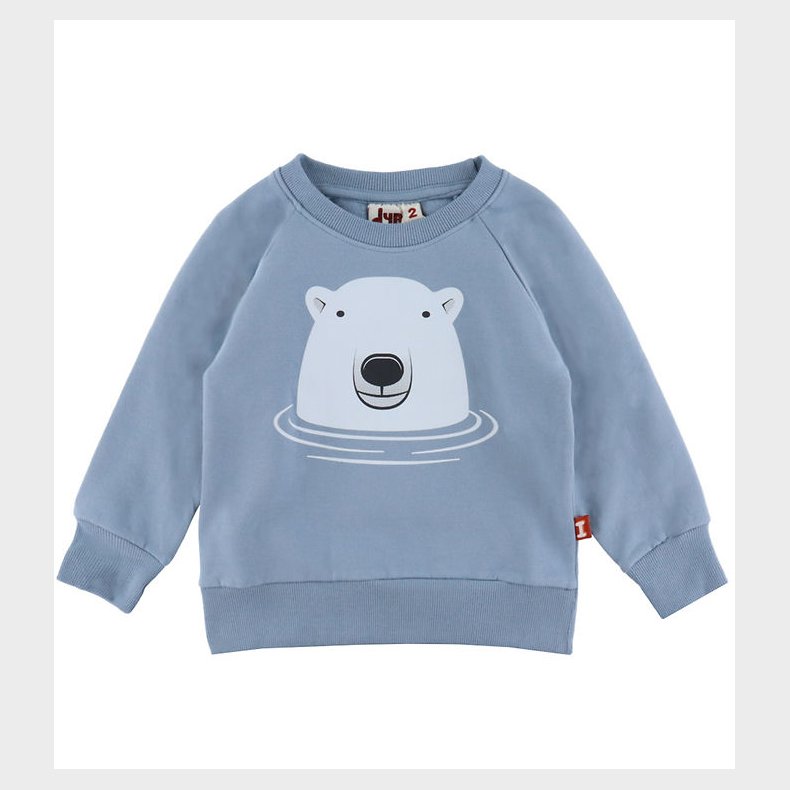Danef Sweatshirt - Dyrbellow - Blue Grey Ny Isbjrn
