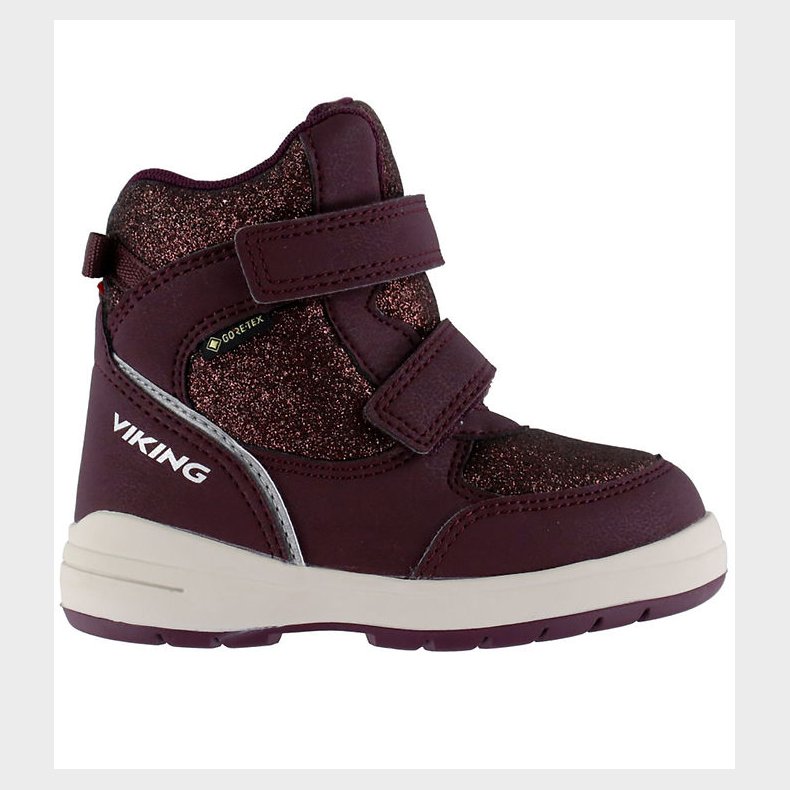 Viking Vinterstvler - Fun Glitter Warm GTX 2V - Plum