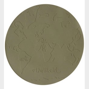 OYOY Dkkeserviet - The World - Olive