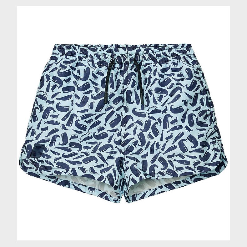 Liewood Badeshorts - Aiden - Ocean/Pure Sky