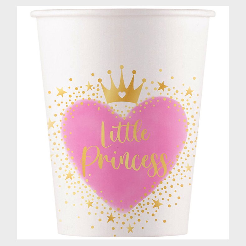 Decorata Party Papkrus - 8-pak - 200 ml - My Little Princess