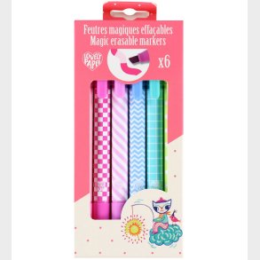 Djeco Trylletuscher - 6 stk. - Pastelfarver