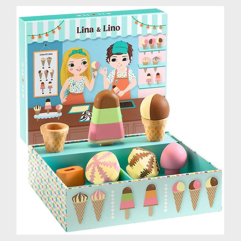 Djeco Isbod - Tr� Lina & Lino