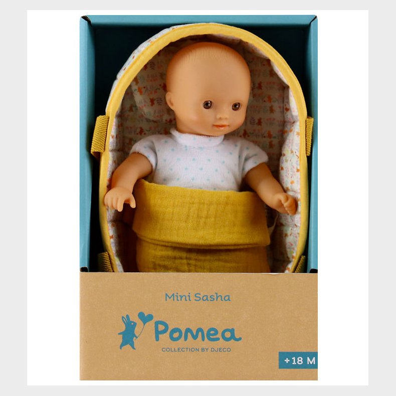 Djeco Dukke m. Lift - 20 cm - Mini Sasha