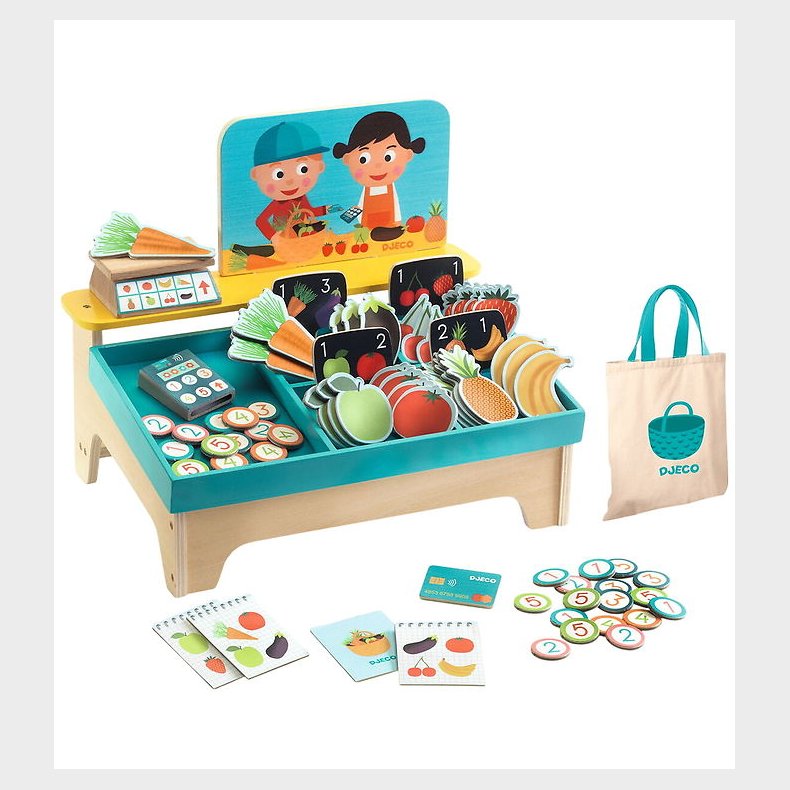 Djeco Lilli Markedsbod - La & Milo