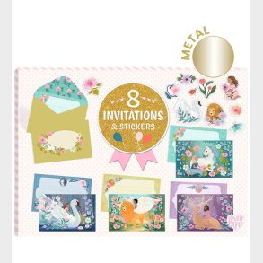 Djeco Invitationer - Eventyr