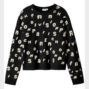 Name It Bluse - Strik - NkfOline - Black