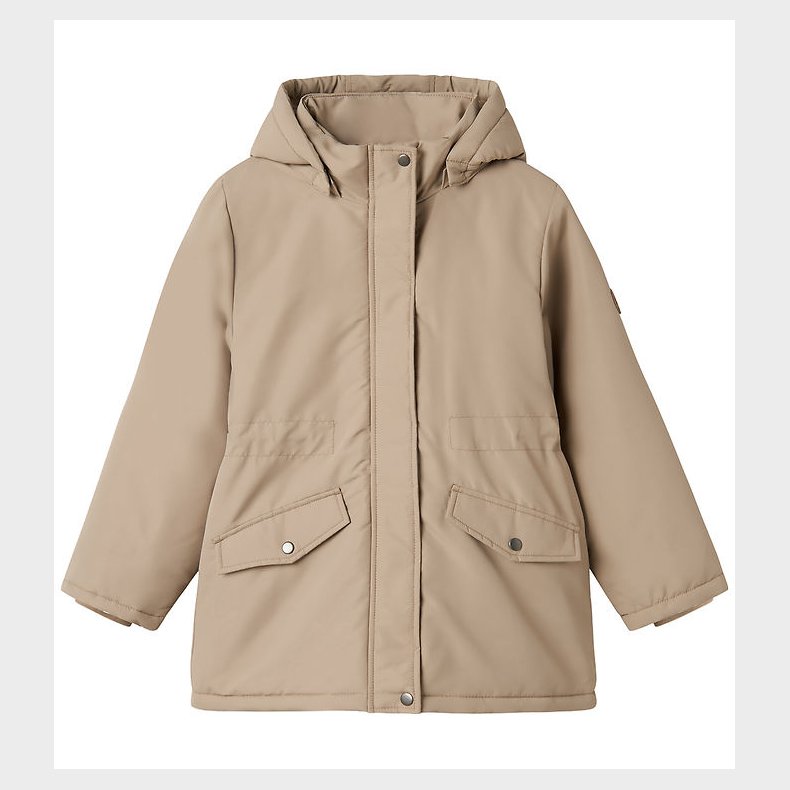 Name It Vinterjakke - NkfMarlow - Silver Mink