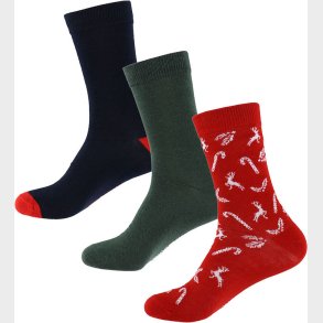 Jack & Jones Strmper - 3-pak - Jaccane - True Red/Duffel Bag -