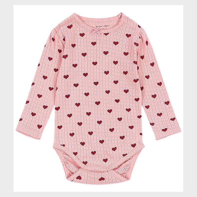 Konges Sljd Body l/ - Minnie - Amour Rouge