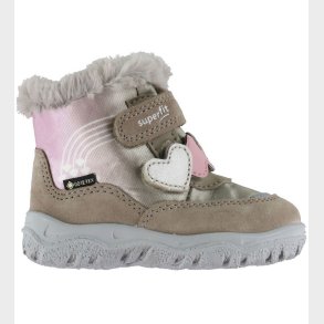 Superfit Vinterstvler - Tex - Beige/Rosa