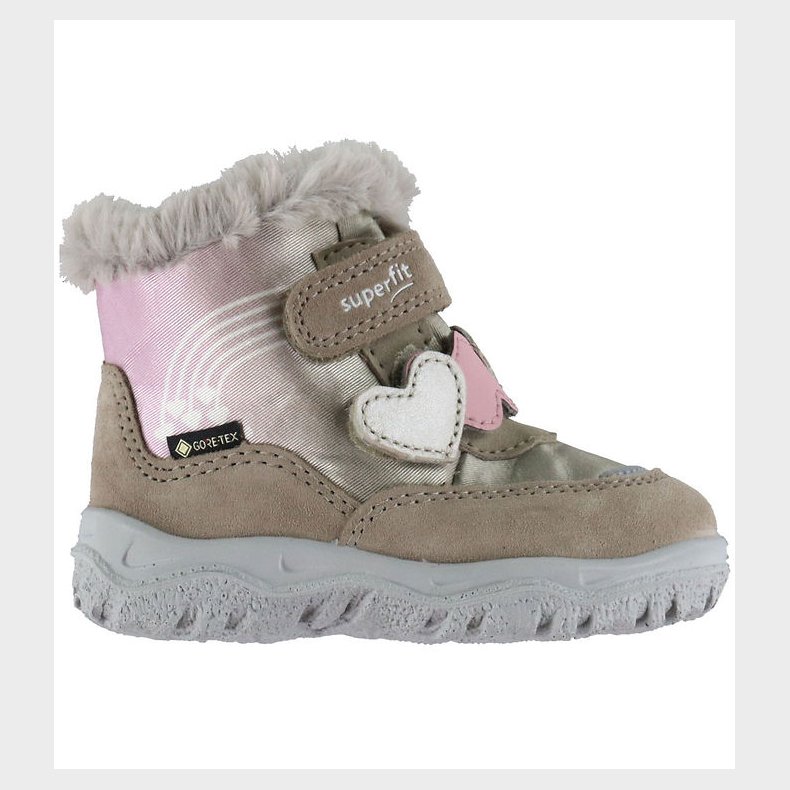 Superfit Vinterstvler - Tex - Beige/Rosa