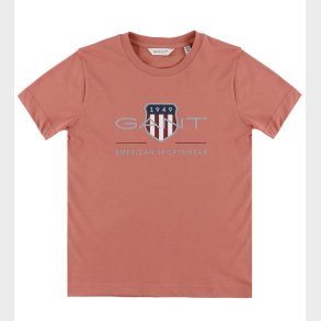 GANT T-shirt - Faded Brick