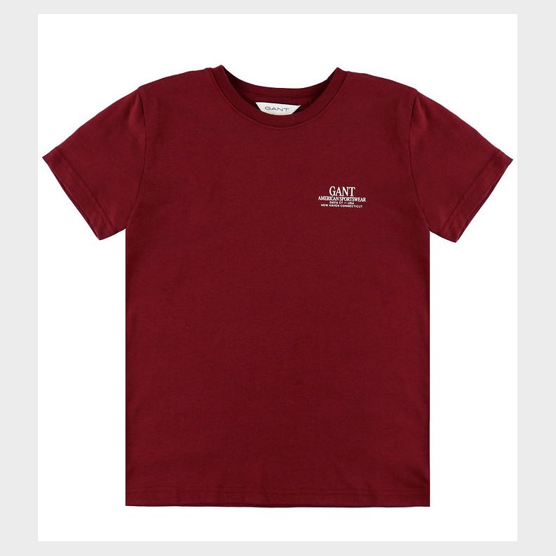 GANT T-shirt - Plumped Red