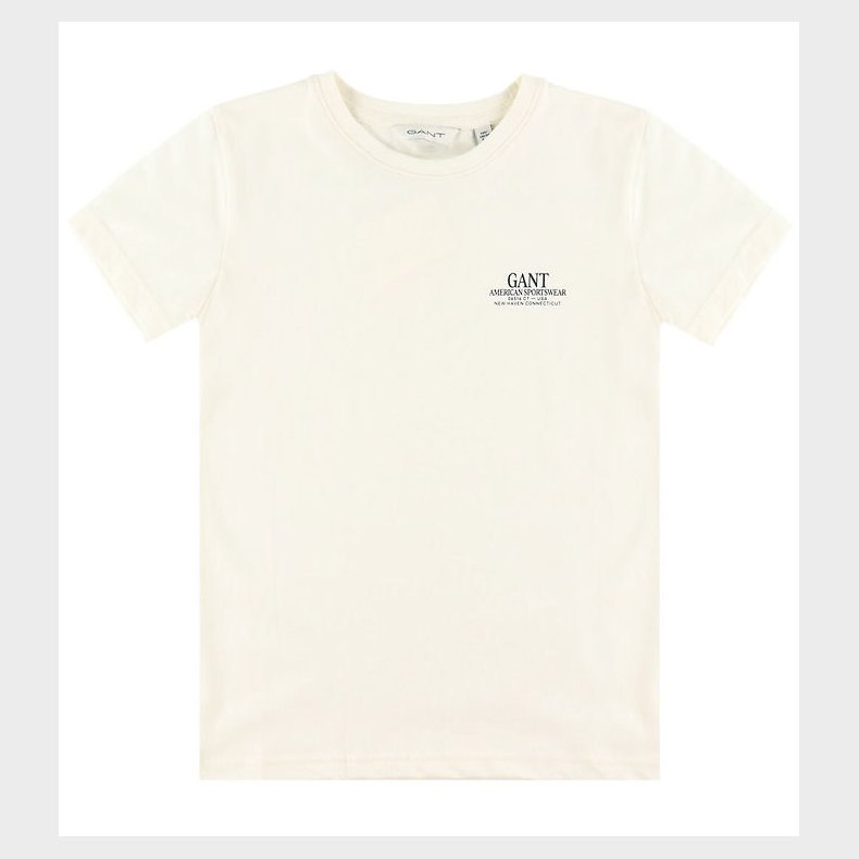 GANT T-shirt - Cream