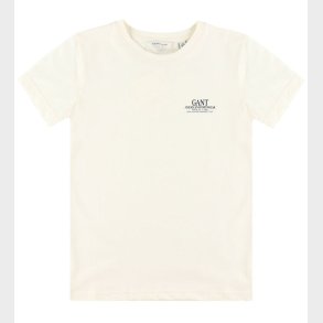 GANT T-shirt - Graphic - Cream