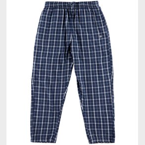 GANT Natbukser - Checked - Persian Blue