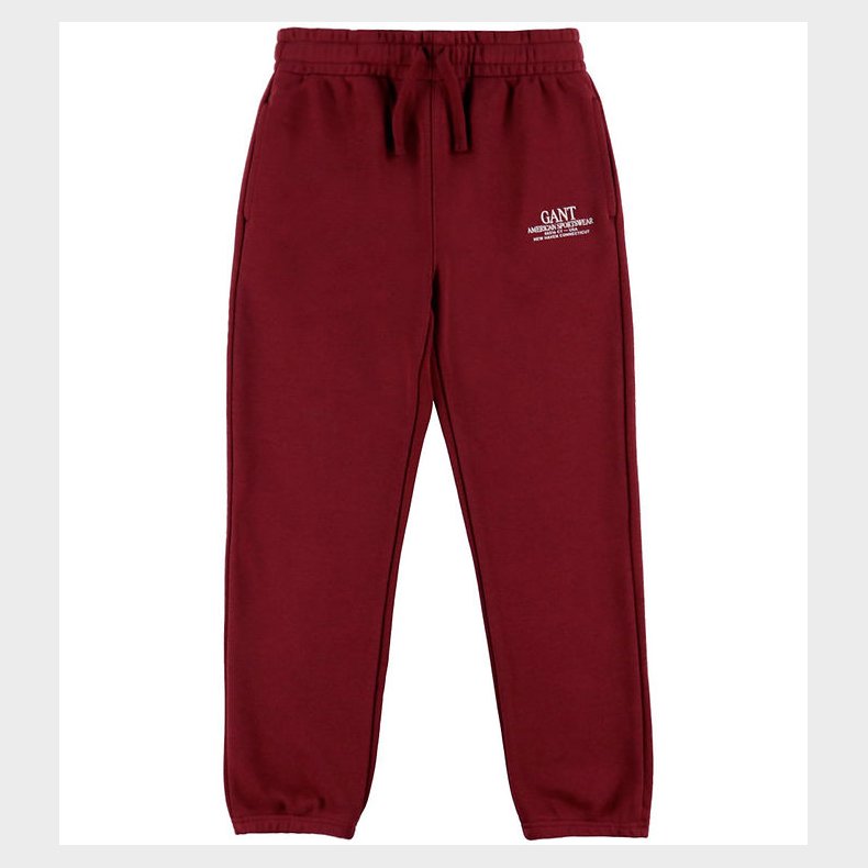 GANT Sweatpants - Graphic- Plumped Red